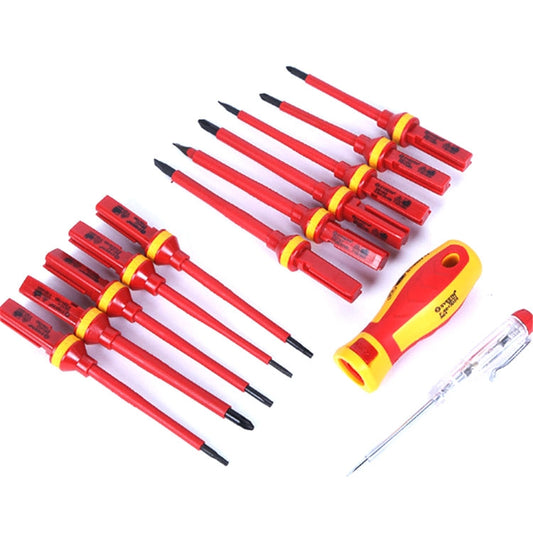 13 in 1 VDE Industrial Telecommunications High Pressure Resistant Screwdriver Set Apple Phone Repair Tool Screwdriver - free shipping - PMC Jewellery - Order now!