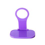 5 PCS Creative Collapsible Plastic Mobile Phone Charging Stand Portable Mobile Phone Charging Companion, Random Color Delivery