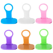 5 PCS Creative Collapsible Plastic Mobile Phone Charging Stand Portable Mobile Phone Charging Companion, Random Color Delivery
