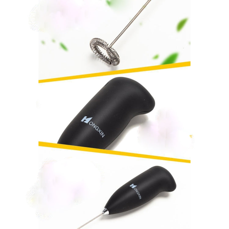 2 PCS Mini Electric Milk Frother Stainless Steel Handheld Egg Beater Household Small Coffee Foam Frother Milk Foam Maker Mixer Tools