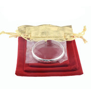 Velvet Bag Jewelry Storage Bag Christmas New Year Holiday Blessing Bag, Size:10x12cm(Red Wine)