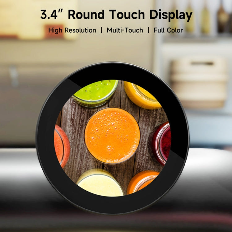 Waveshare 3.4 inch DSI Round Touch Display, 800 × 800, IPS, 10-Point Touch - free shipping - PMC TechLife - Order now!
