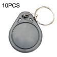 10PCS IC Access Control Card Entree Control M1 Compatibel Fudan Rfid 13.56Mhz Keyfob Sleutelhanger Tag Sleutelhanger(Gray) - free shipping - PMC TechLife - Order now!