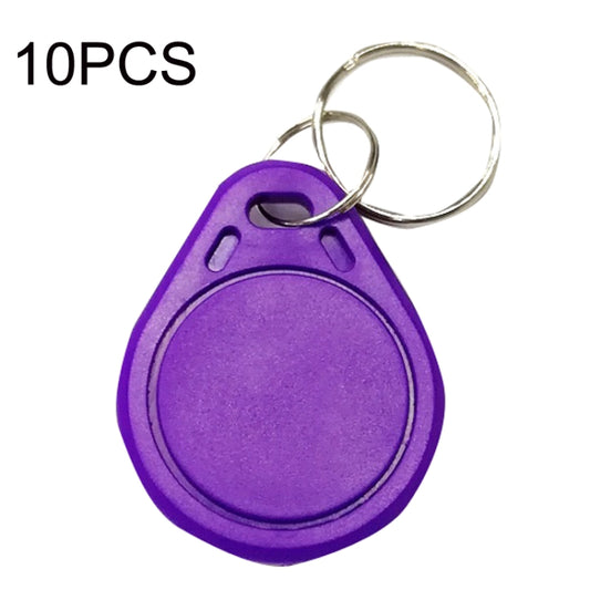 10PCS IC Access Control Card Entree Control M1 Compatibel Fudan Rfid 13.56Mhz Keyfob Sleutelhanger Tag Sleutelhanger(Purple) - free shipping - PMC Jewellery - Order now!