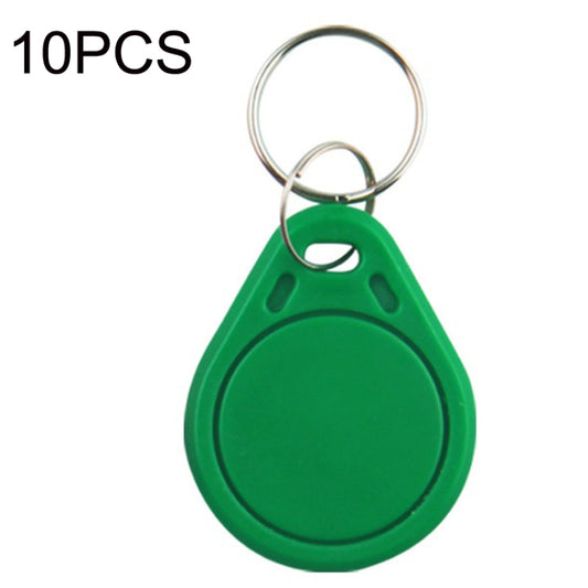 10PCS IC Access Control Card Entree Control M1 Compatibel Fudan Rfid 13.56Mhz Keyfob Sleutelhanger Tag Sleutelhanger(Green) - free shipping - PMC Jewellery - Order now!