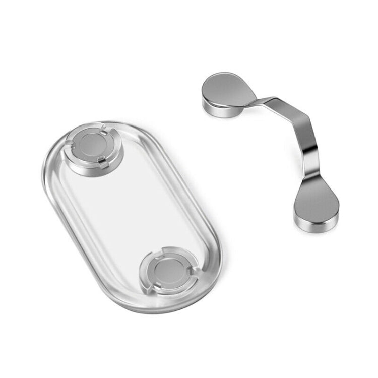 Magnetic Glasses Holder Magnetic Brooch Number Plate Headset Glasses Clip(Silver) - free shipping - PMC TechLife - Order now!