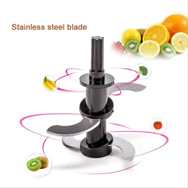 Portable Mixing Cup Electric Soy Milk Juicer Multi-function Cooking Machine Home Meat Grinder(Beige)