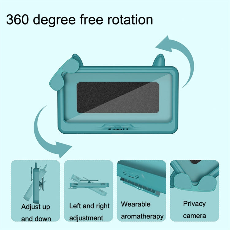 Bathroom Waterproof Mobile Phone Holder Bathing Watch TV Removable Touch Screen Phone Case(Green) - Hand-Sticking Bracket by PMC TechLife | Online Shopping South Africa | PMC TechLife