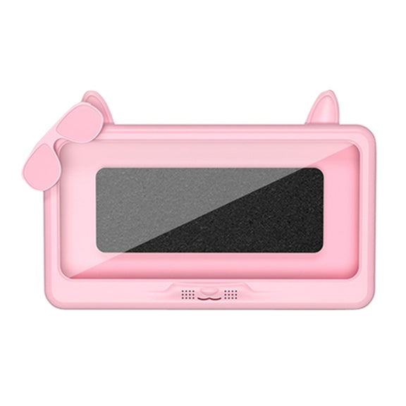 Bathroom Water-resistant Mobile Phone Holder Bathing Watch TV Removable Touch Screen Phone Case(Pink)
