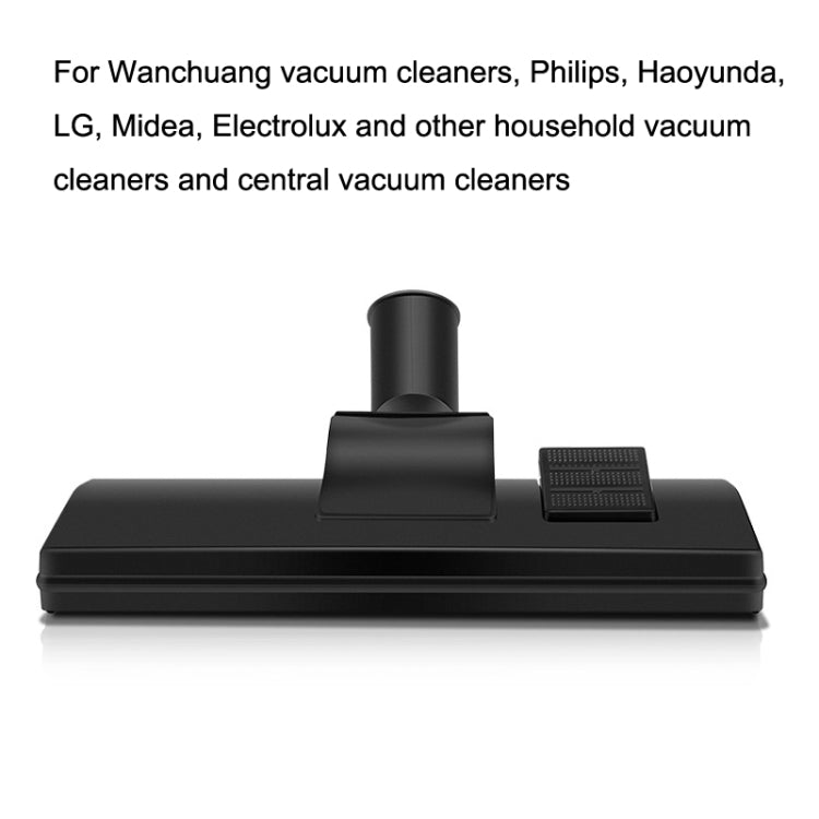 32mm Vacuum Cleaner Accessories Floor Brush For Midea (Black)