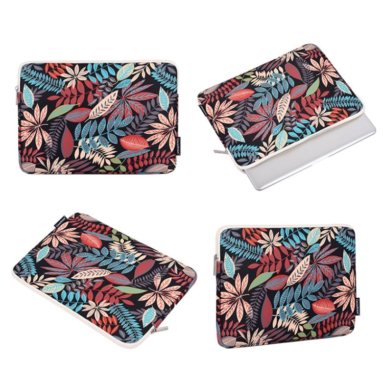 Creative Zipper Multi-function Portable Tablet 14 Inch Computer Bag File Waterproof Nylon Storage(Nary Brown) - free shipping - PMC TechLife - Order now!