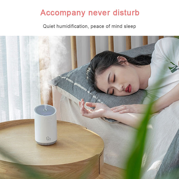 Wireless Q3  Humidifier Mini USB Charging Portable Air Purifier(Gray)