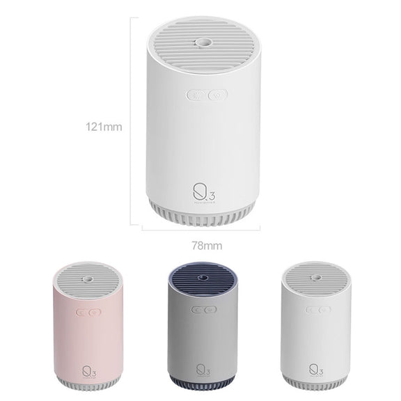 Wireless Q3  Humidifier Mini USB Charging Portable Air Purifier(Gray)