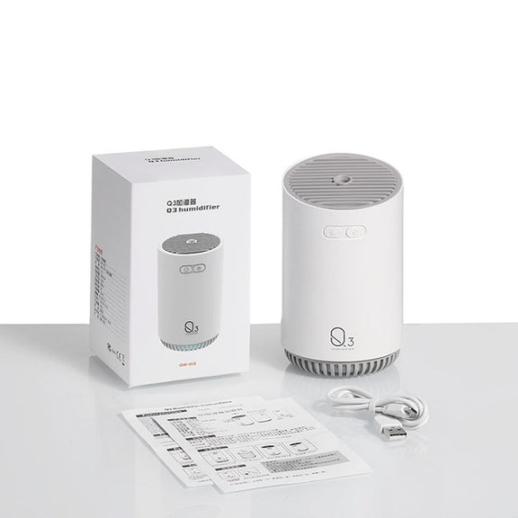 Wireless Q3  Humidifier Mini USB Charging Portable Air Purifier(Gray)