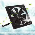 220V Exhaust Fan High Speed Air Extractor Window Ventilation Fan for Kitchen Ventilator Axial Industrial Wall Fan 12 inch - Air Conditioning & Accessories by PMC TechLife | Online Shopping South Africa | PMC TechLife