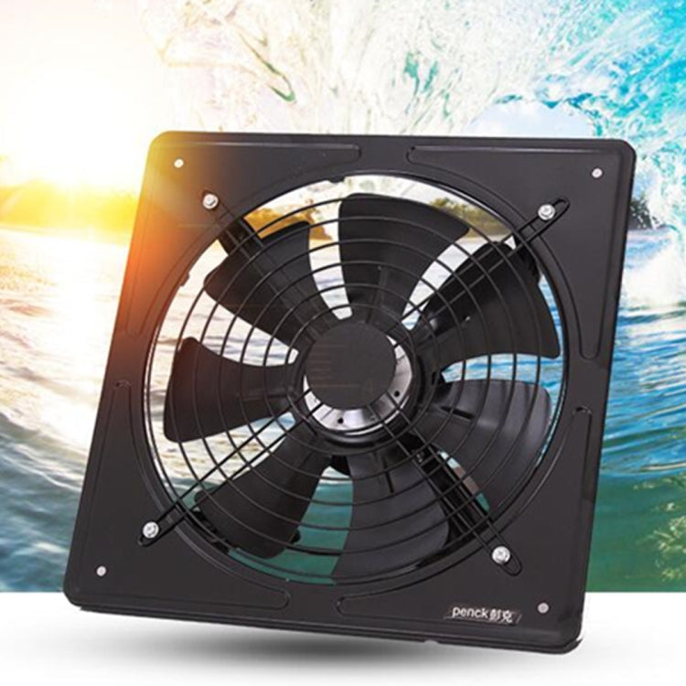 220V Exhaust Fan High Speed Air Extractor Window Ventilation Fan for Kitchen Ventilator Axial Industrial Wall Fan 12 inch