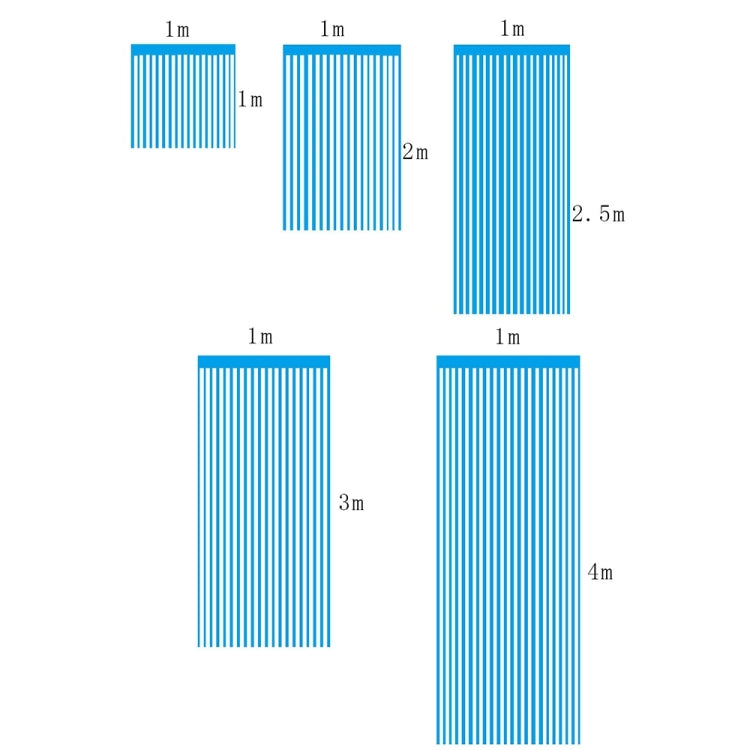 2 PCS Laser Rain Tinsel Foil Curtain Birthday Party Decoration Tassel Wall, Size:1x2.5m(Silver)