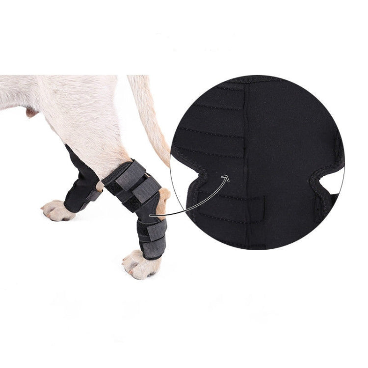 DogLemi PD60041 Dog Hock Brace Pet Supportive Rear Dog Compression Leg Joint Wrap Protects Wounds and Injury, Size:XL - Protective & Protection by PMC TechLife | Online Shopping South Africa | PMC TechLife | Buy Now Pay Later Mobicred
