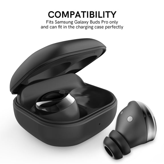 For Samsung Galaxy Buds Pro AhaStyle PT168 Silicone Earphone Earcups, Size:S(White)