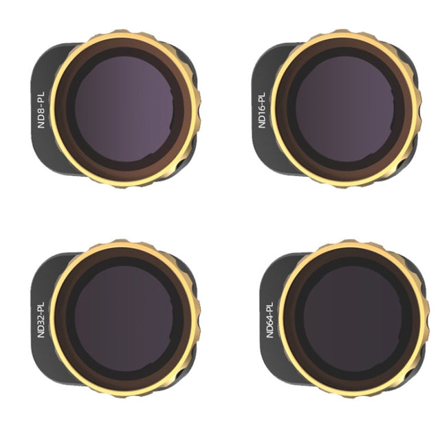 JSR For Mini 3 Pro Camera Filters, Style:4 In 1 ND8-PL+ND16-PL+ND32-PL+ND64-PL