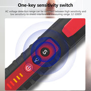 ANENG Non-contact Smart Electric Pen Home Induction Sound And Light Alarm Electric Pen(Red)