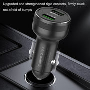 QIAKEY GX789 Dual USB Fast Charge Car Charger(Red)