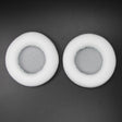 2pcs For Monster DNA Protein Leather + Sponge Headphone Protective Case Earmuffs(White) - Earmuff & Pad by PMC TechLife | Online Shopping South Africa | PMC TechLife | Buy Now Pay Later Mobicred