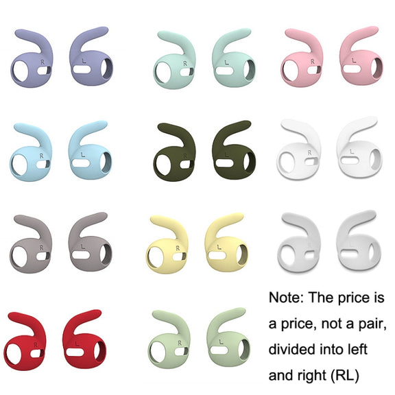 30PCS Ultra-thin Earphone Ear Caps For Apple Airpods Pro(White)