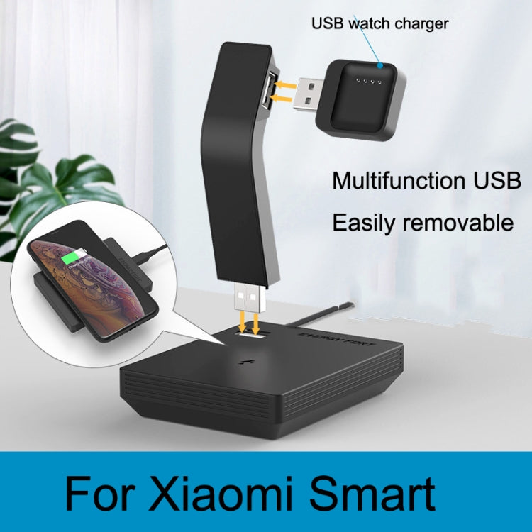 For Xiaomi Smart Watch Earphone Phone Wireless Charger - Charger by PMC Jewellery | Online Shopping South Africa | PMC Jewellery | Buy Now Pay Later Mobicred