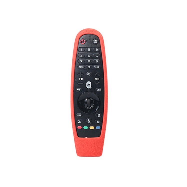 Suitable for LG Smart TV Remote Control Protective Case AN-MR600 AN-MR650a Dynamic Remote Control Silicone Case(Red) - Remote Control Covers by PMC TechLife | Online Shopping South Africa | PMC TechLife
