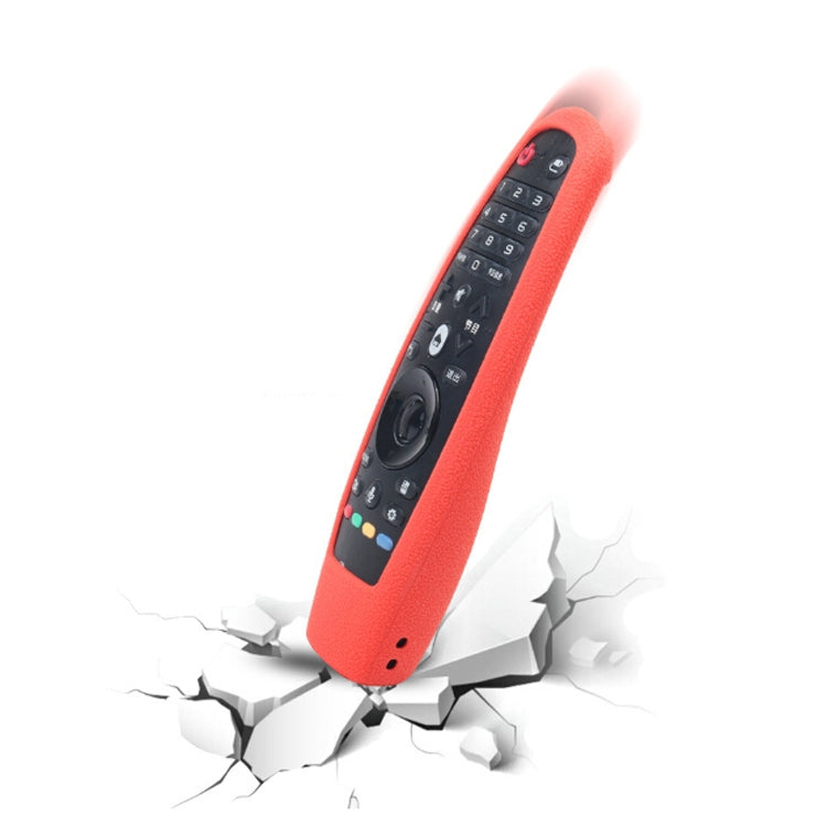 Suitable for LG Smart TV Remote Control Protective Case AN-MR600 AN-MR650a Dynamic Remote Control Silicone Case(Red) - Remote Control Covers by PMC TechLife | Online Shopping South Africa | PMC TechLife