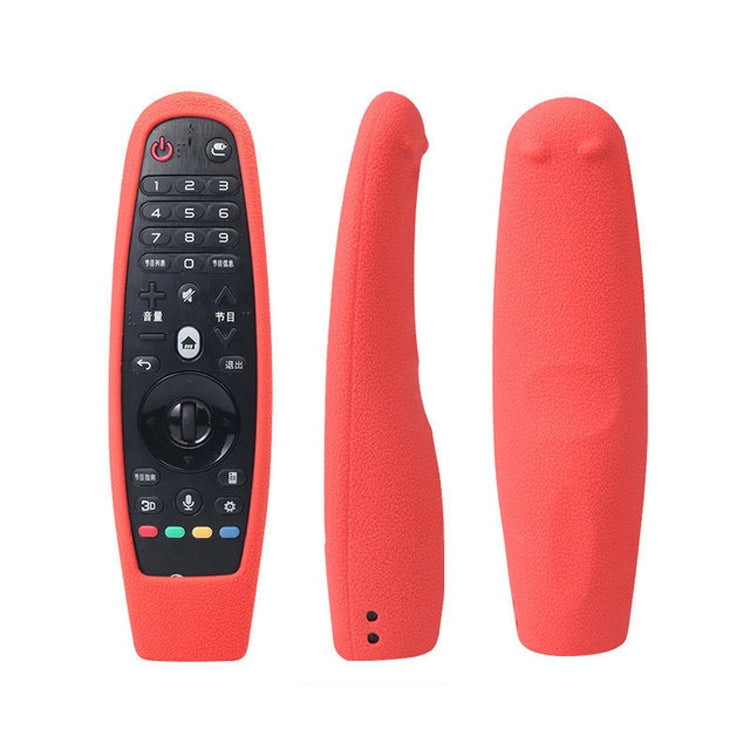 Suitable for LG Smart TV Remote Control Protective Case AN-MR600 AN-MR650a Dynamic Remote Control Silicone Case(Fluorescent Green) - Remote Control Covers by PMC TechLife | Online Shopping South Africa | PMC TechLife