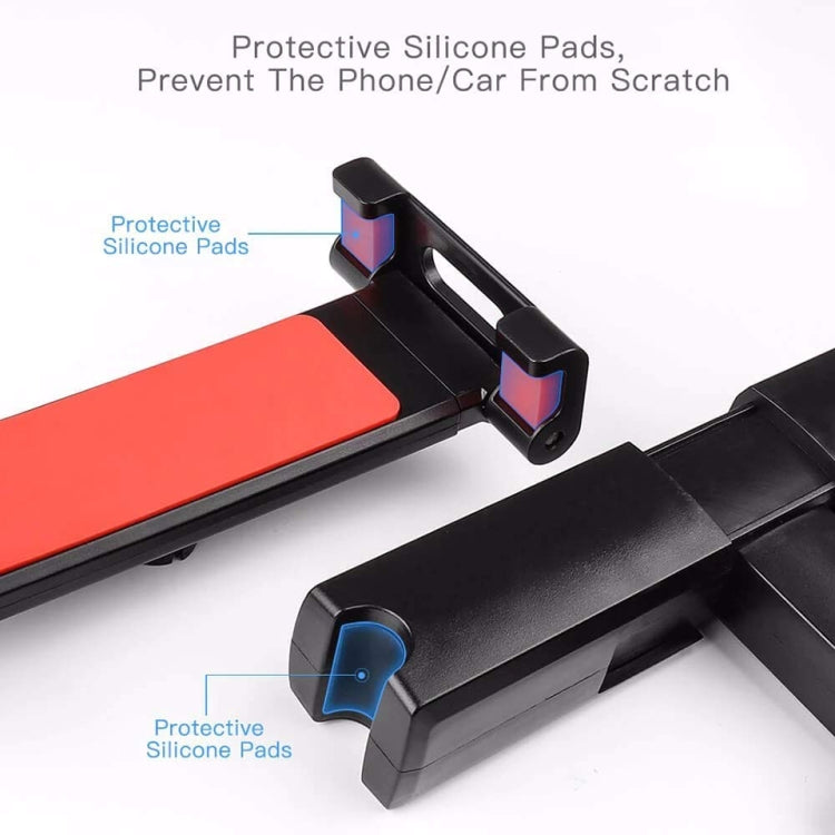 Universal 360 Rotation Holder Bracket Back Seat Car Mount(Red) - Car Holders by PMC TechLife | Online Shopping South Africa | PMC TechLife