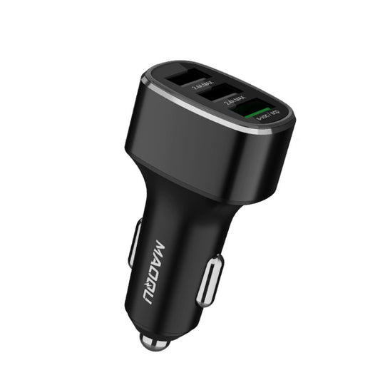 QIAKEY GT780 3 USB Ports Fast Charge Car Charger(Black) - free shipping - PMC Jewellery - Order now!