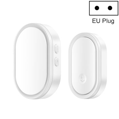 CACAZI A99 Home Smart Remote Control Doorbell Elderly Pager, Style:EU Plug(White) - Wireless Doorbell by CACAZI | Online Shopping South Africa | PMC Jewellery | Buy Now Pay Later Mobicred