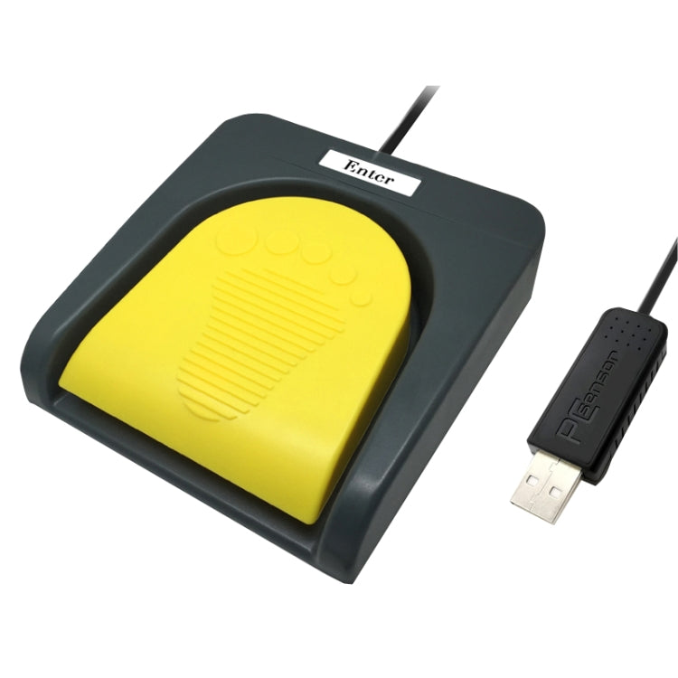 Pcsensor USB Foot Pedal Control Switch Keyboard Adapter For Computer, Model:FS2016 - free shipping - PMC Jewellery - Order now!