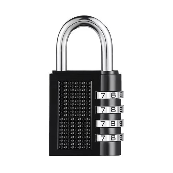 Four Digits Combination Lock Lluggage Gym Anti-theft Padlock, Style:8024
