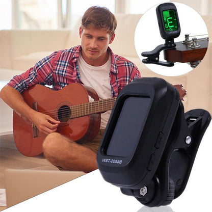 Little Angel WST-2058B Guitar Capo Electronic Tuner, Size:5×3.7×2.7cm(Pink) - free shipping - PMC Jewellery - Order now!