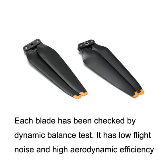 Original For DJI Mavic 3 Pro / 3 Classic / 3 / 3 Cine /  3 Pro Cine 1 Pair Noise Reduction Propeller(Black)