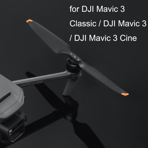 Original For DJI Mavic 3 Pro / 3 Classic / 3 / 3 Cine /  3 Pro Cine 1 Pair Noise Reduction Propeller(Black)