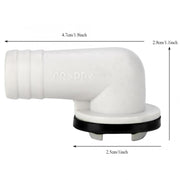 Elbow Air Conditioning External Air Conditioner Outlet Drain Nozzle Universal Drainage Tool for LG Air Conditioner(Diameter 19mm)