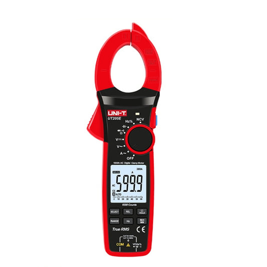UNI-T UT205E 1000A 42mm Jaw Size Digital Clamp Meter AC DC Voltage Detector - free shipping - PMC Jewellery - Order now!