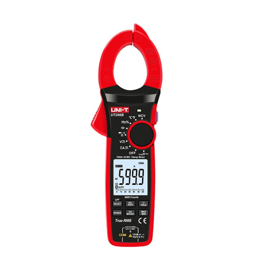 UNI-T UT208B 1000A 42mm Jaw Size Digital Clamp Meter AC DC Voltage Detector - free shipping - PMC Jewellery - Order now!