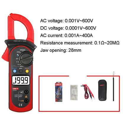 UNI-T UT201 400A Digital Clamp Multimeter AC/DC Voltage Detector - free shipping - PMC Jewellery - Order now!