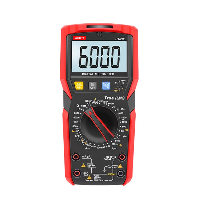 UNI-T UT89X Digital High-Precision Multimeter Digital Display Multi-Meter