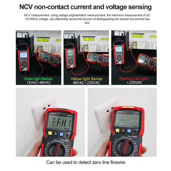 UNI-T UT89XE Digital High-Precision Multimeter Digital Display Multi-Meter