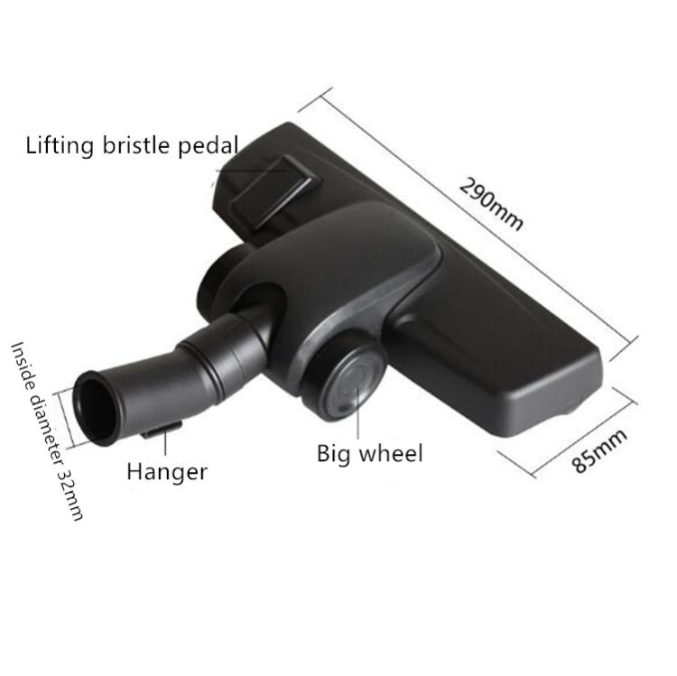 Vacuum Cleaner Accessories Carpet Floor Dual Use Brush Head(Inner Diameter 32mm) - free shipping - PMC TechLife - Order now!