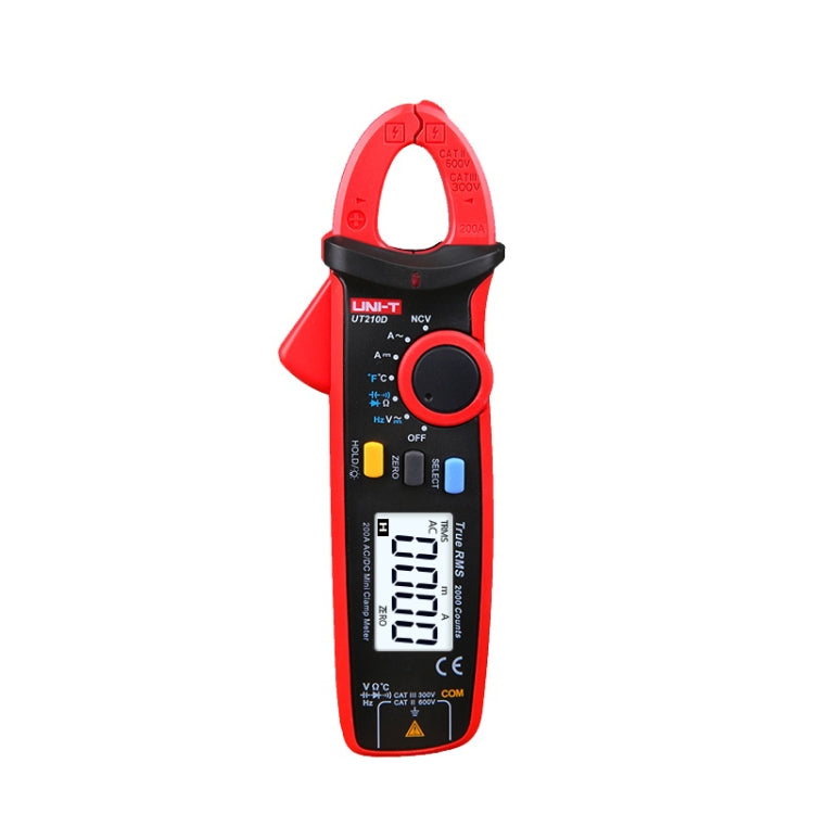 UNI-T UT210D 200A Digital Clamp Meter AC DC Voltage Detector - free shipping - PMC Jewellery - Order now!