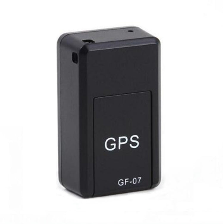 GF07 Locator Mini GPS Tracking Strong Magnetic Positioning Adsorption Anti Lost Device Voice Control Recordable(Black) - Personal Tracker by PMC TechLife | Online Shopping South Africa | PMC TechLife | Buy Now Pay Later Mobicred