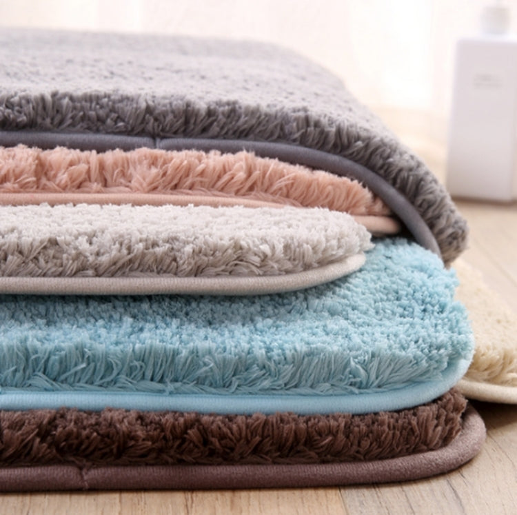 Bathroom Toilet Absorbent Bath Mat Carpet Bedroom Non-slip Foot Pad, Size:40x60cm(Dark Grey) - free shipping - PMC TechLife - Order now!